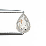 0.85ct 7.65x5.64x2.51mm Pear Rosecut 27536-54