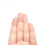 1.18ct 8.59x5.14x2.98mm Half Moon Rosecut 27536-57
