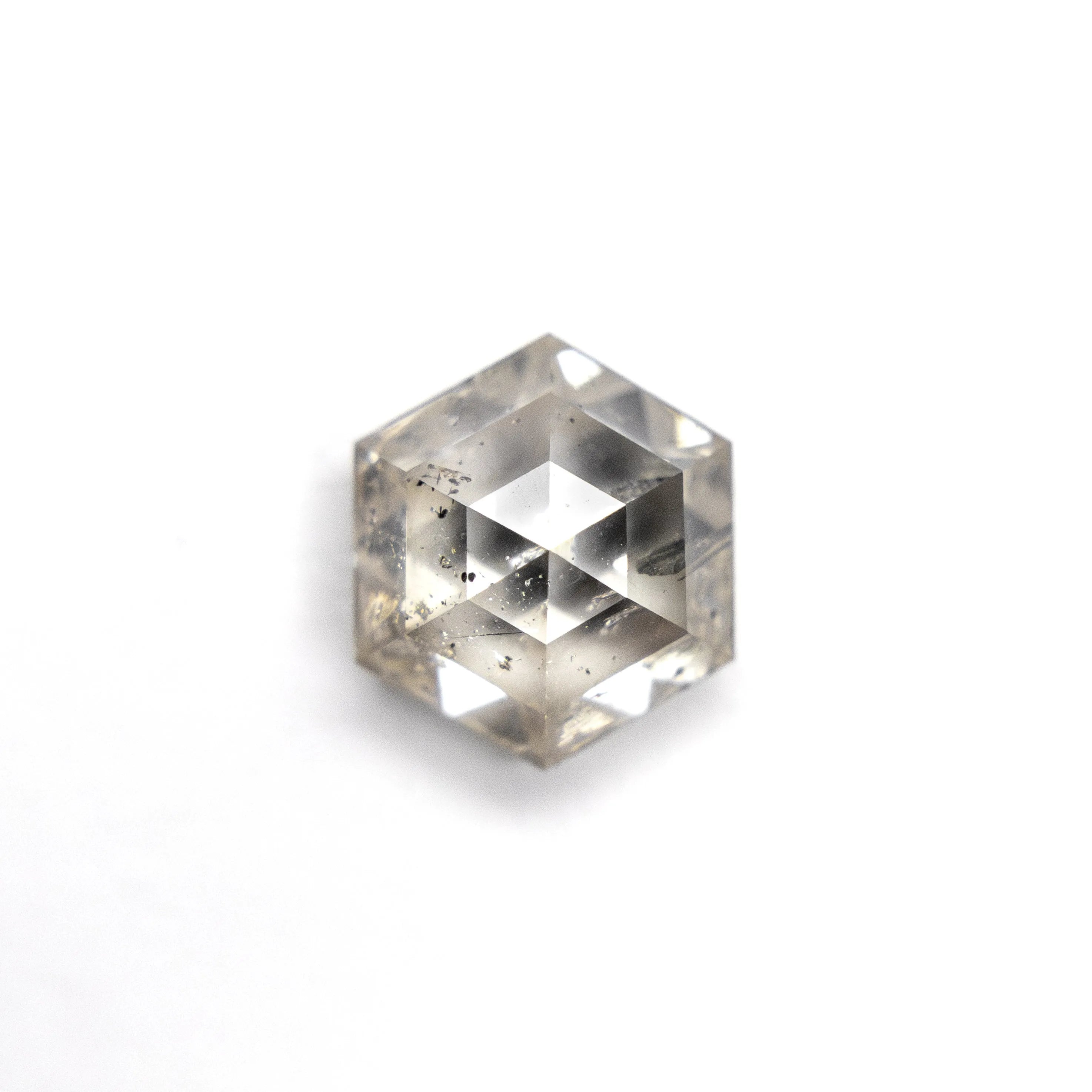 1.54ct 7.59x6.57x3.89mm Hexagon Rosecut 27537-06