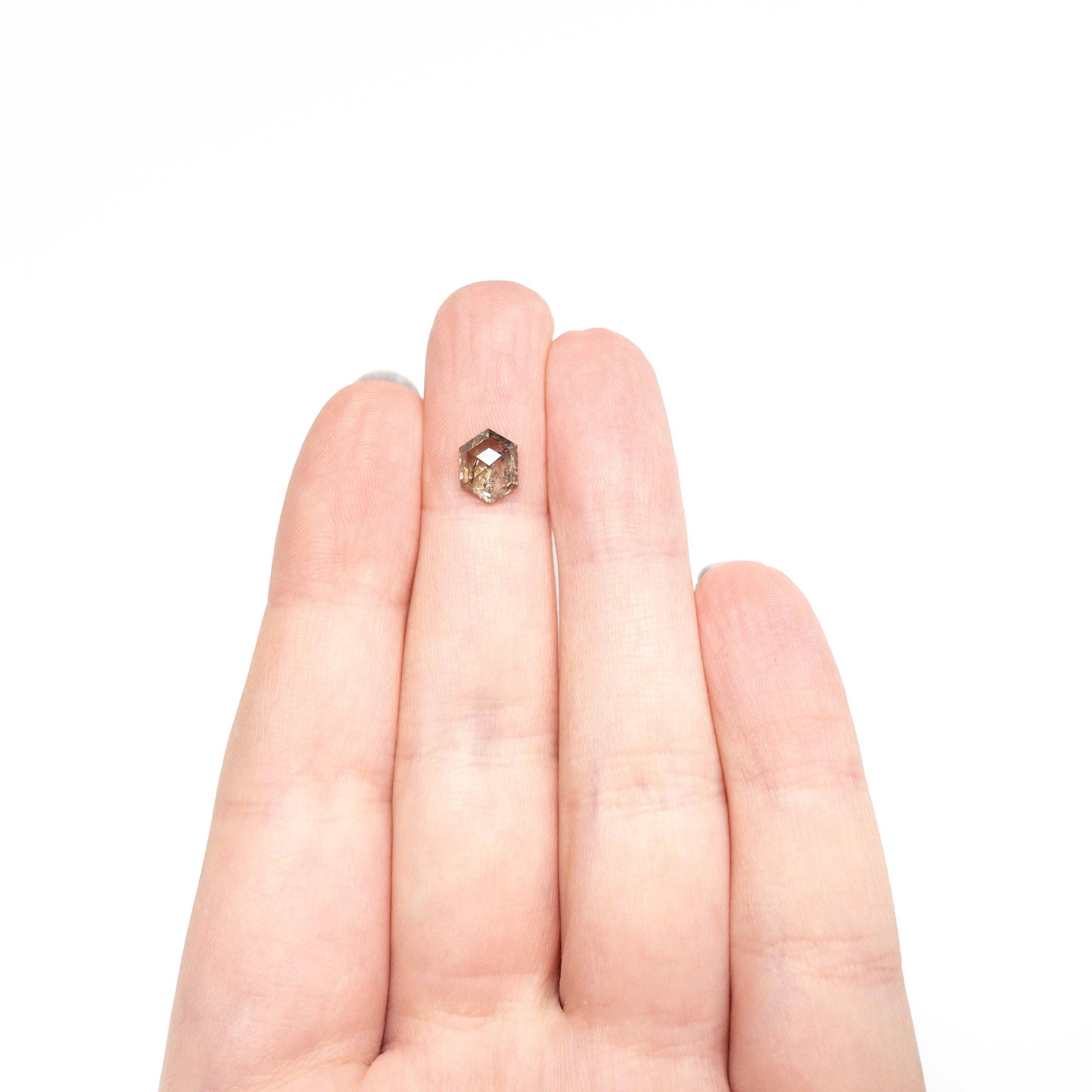 1.09ct 7.93x6.14x2.77mm Hexagon Rosecut 27537-07