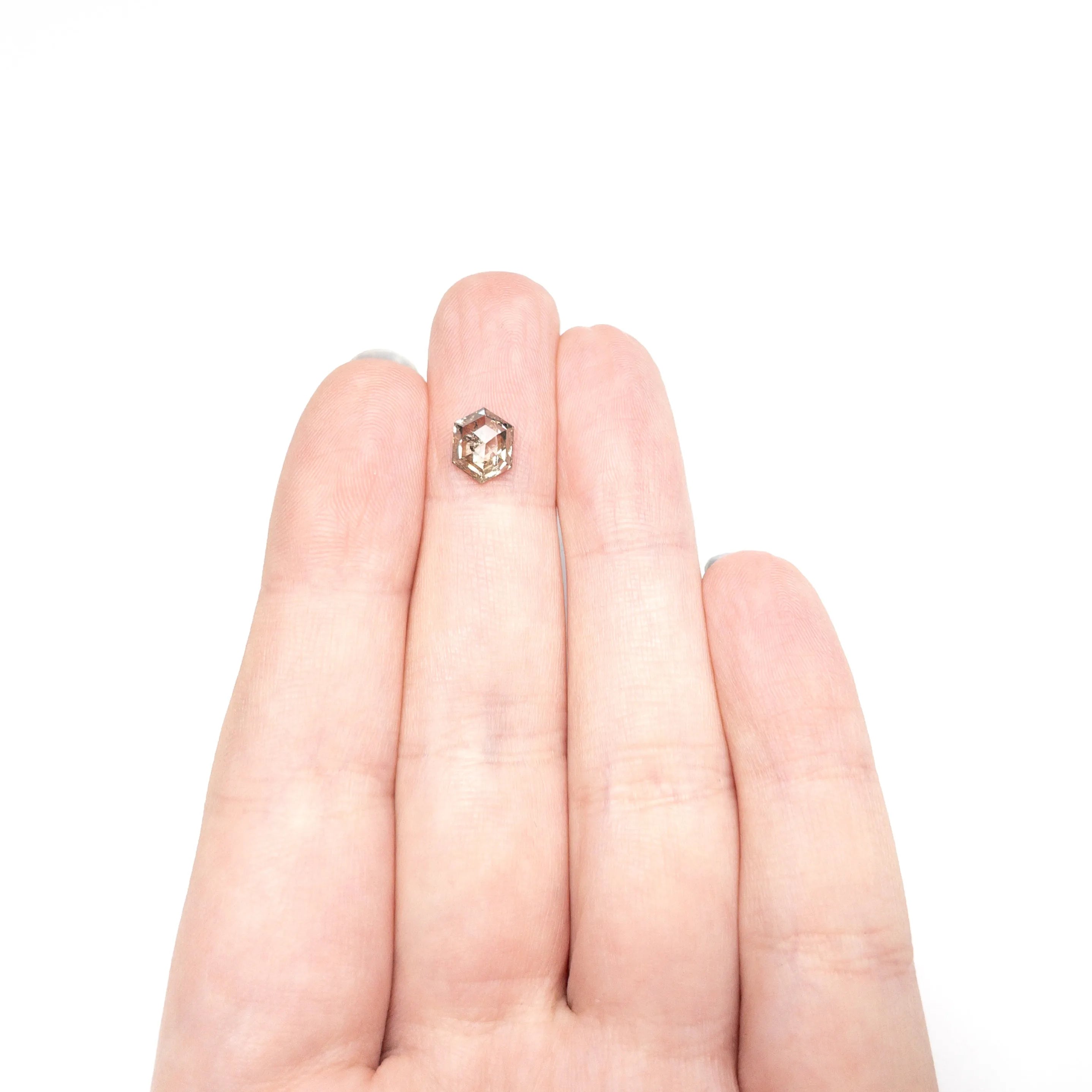 1.05ct 7.88x6.15x2.83mm Hexagon Rosecut 27537-11