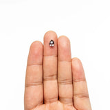 0.88ct 7.43x5.08x3.04mm Pear Rosecut 27537-21