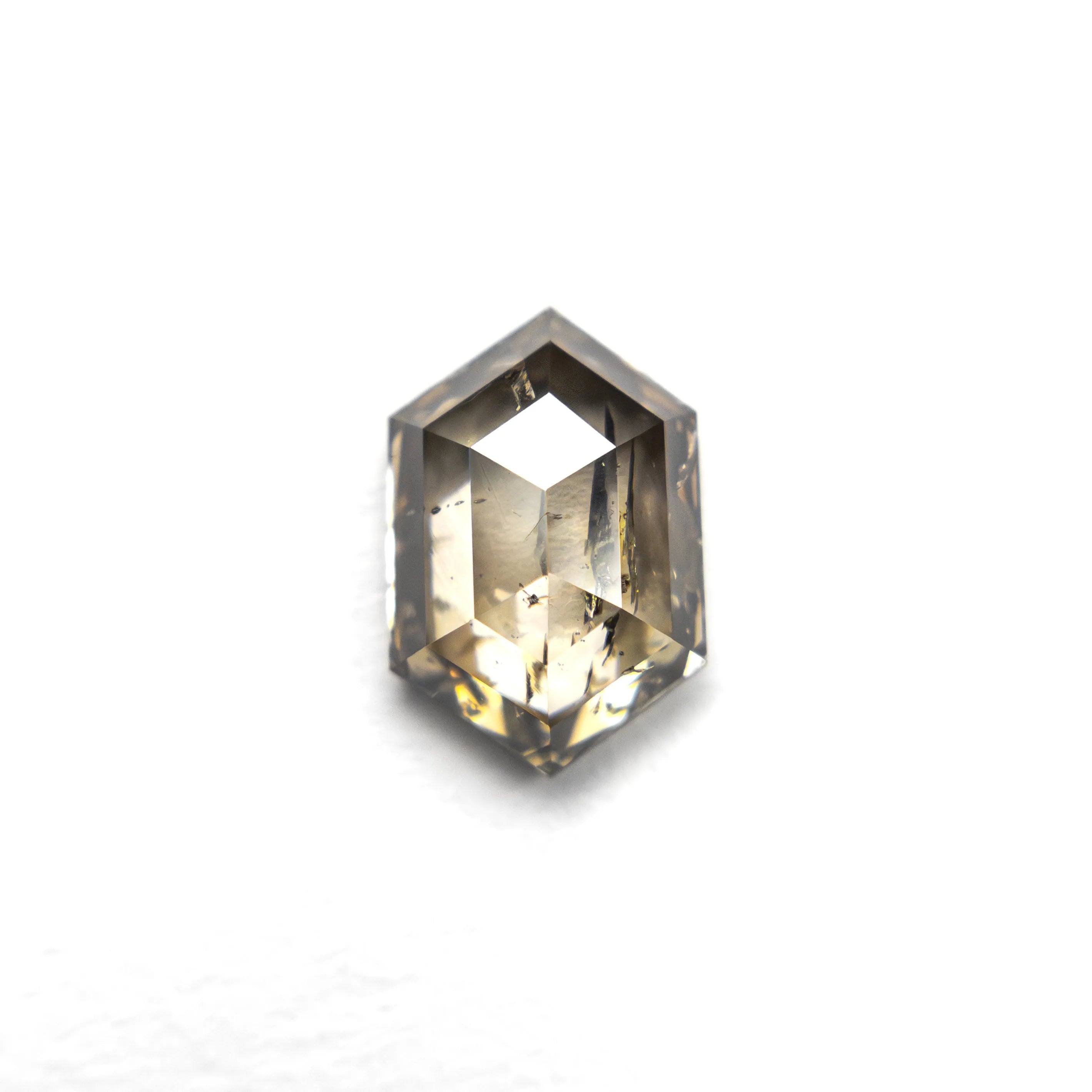 0.91ct 7.63x5.11x2.63mm Hexagon Rosecut 27537-36