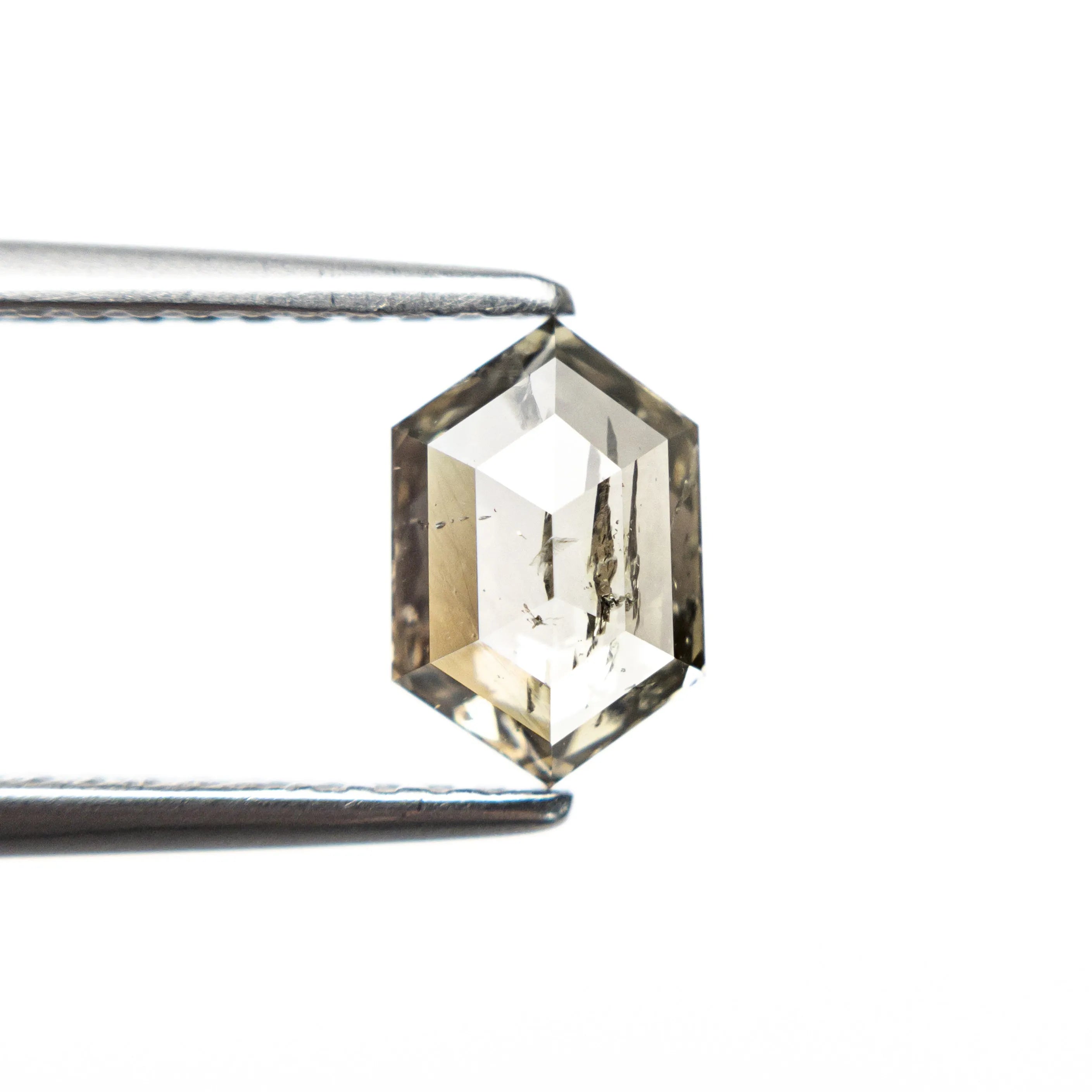 0.91ct 7.63x5.11x2.63mm Hexagon Rosecut 27537-36