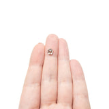 1.26ct 7.09x5.30x3.92mm Hexagon Rosecut 27537-38