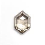 1.36ct 8.86x6.22x2.88mm Hexagon Rosecut 27537-45