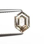1.36ct 8.86x6.22x2.88mm Hexagon Rosecut 27537-45