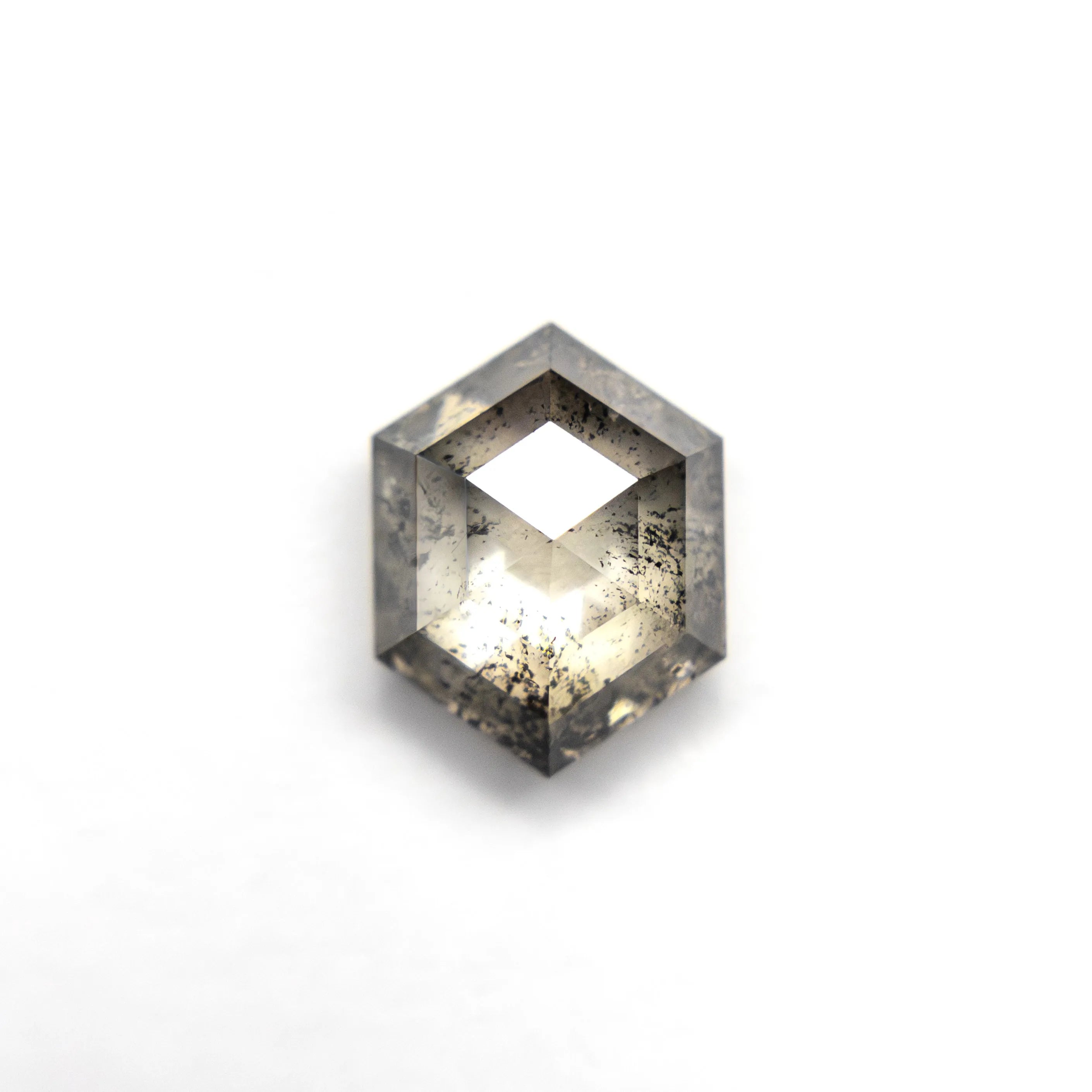 1.27ct 7.46x5.75x3.32mm Hexagon Rosecut 27537-57