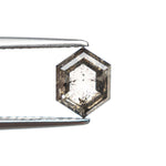 1.27ct 7.46x5.75x3.32mm Hexagon Rosecut 27537-57