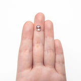 1.16ct 7.26x6.03x2.29mm Cut Corner Rectangle Rosecut 27538-01