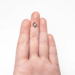 1.05ct 8.93x6.44x2.39mm Hexagon Rosecut 27538-07