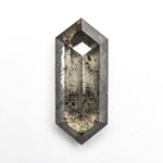2.19ct 12.67x5.30x3.21mm Hexagon Rosecut 27538-55
