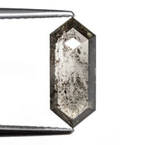2.19ct 12.67x5.30x3.21mm Hexagon Rosecut 27538-55
