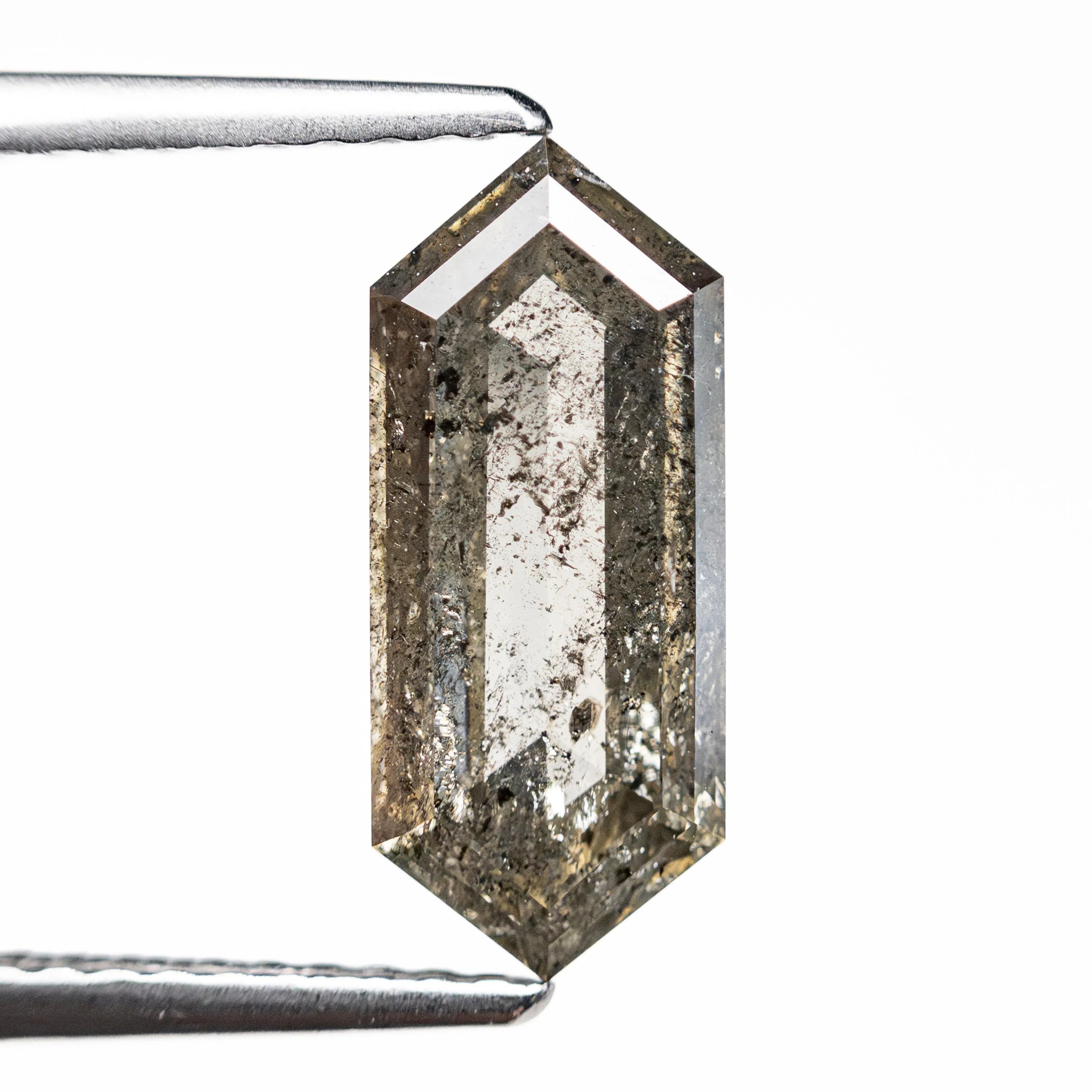 2.19ct 12.67x5.30x3.21mm Hexagon Rosecut 27538-55