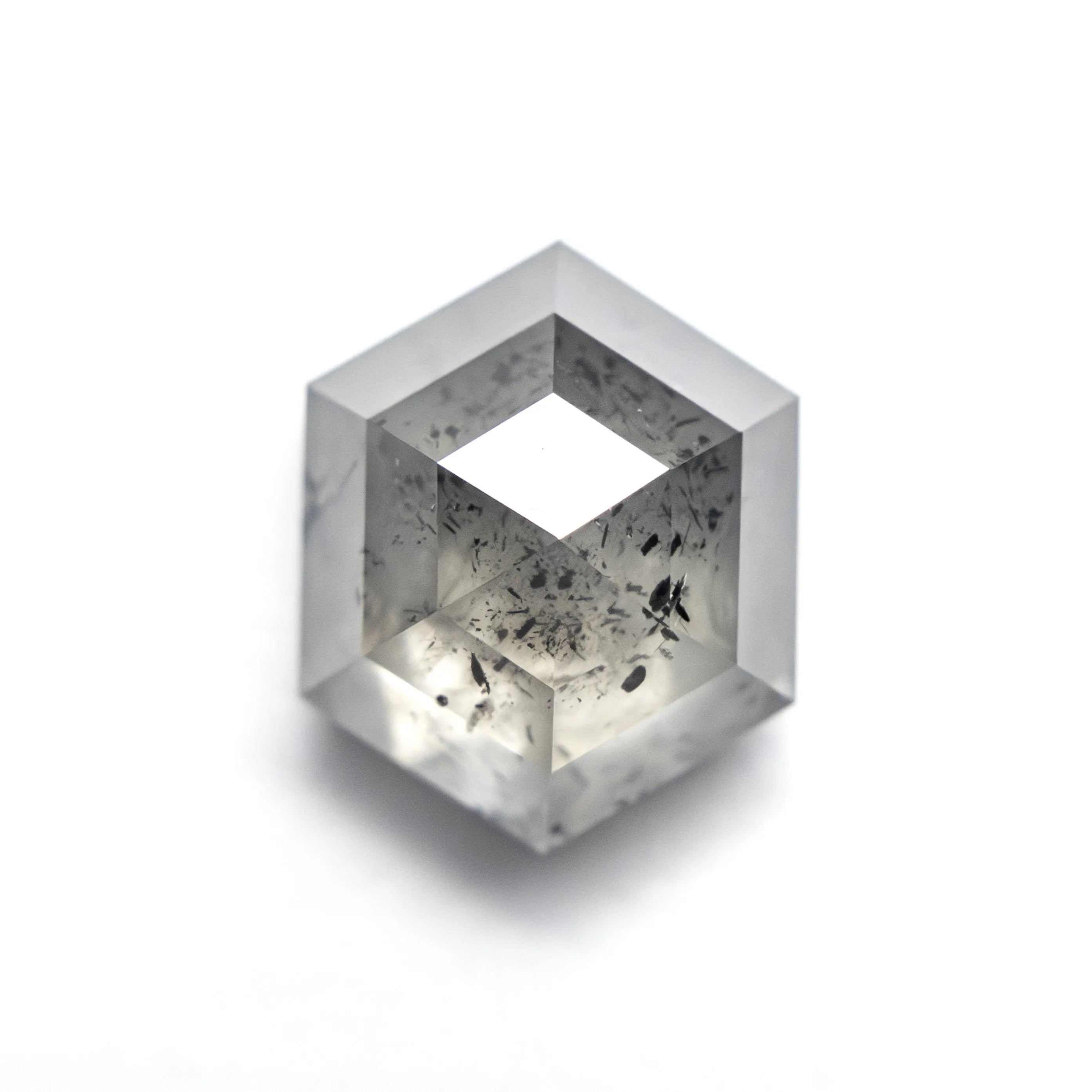 3.70ct 10.08x8.19x5.15mm Hexagon Step Cut 27539-09