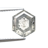 3.70ct 10.08x8.19x5.15mm Hexagon Step Cut 27539-09