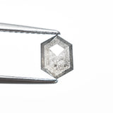 0.87ct 6.98x5.12x2.65mm Hexagon Rosecut 27539-11