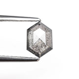 0.97ct 7.65x5.39x2.59mm Hexagon Rosecut 27539-37