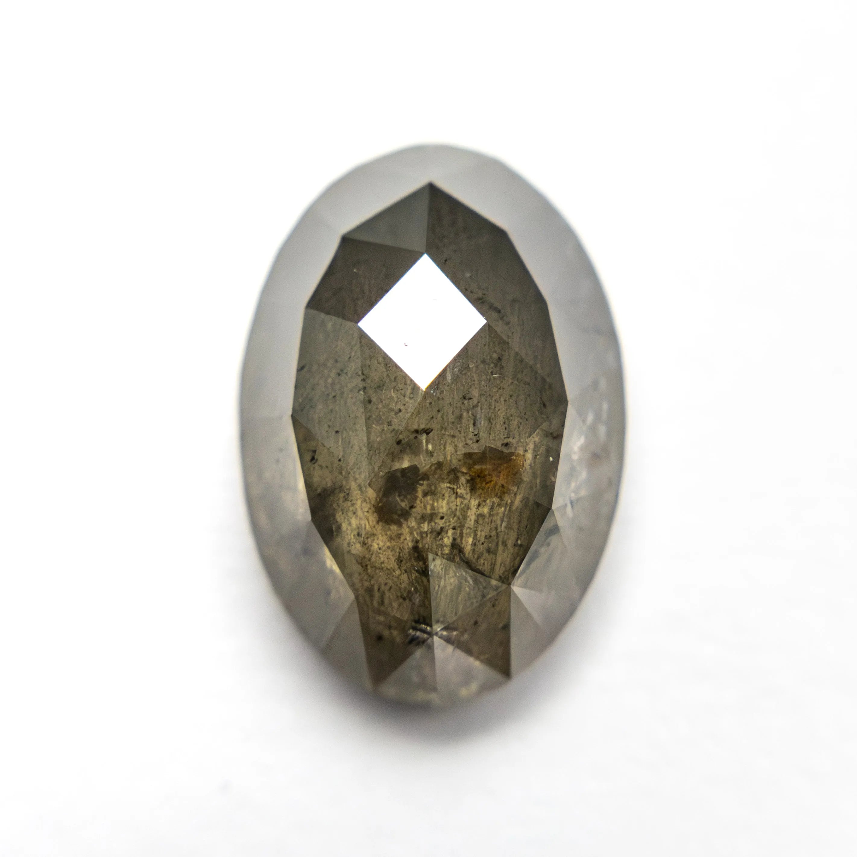 3.76ct 12.13x8.26x4.25mm Oval Rosecut 27541-03