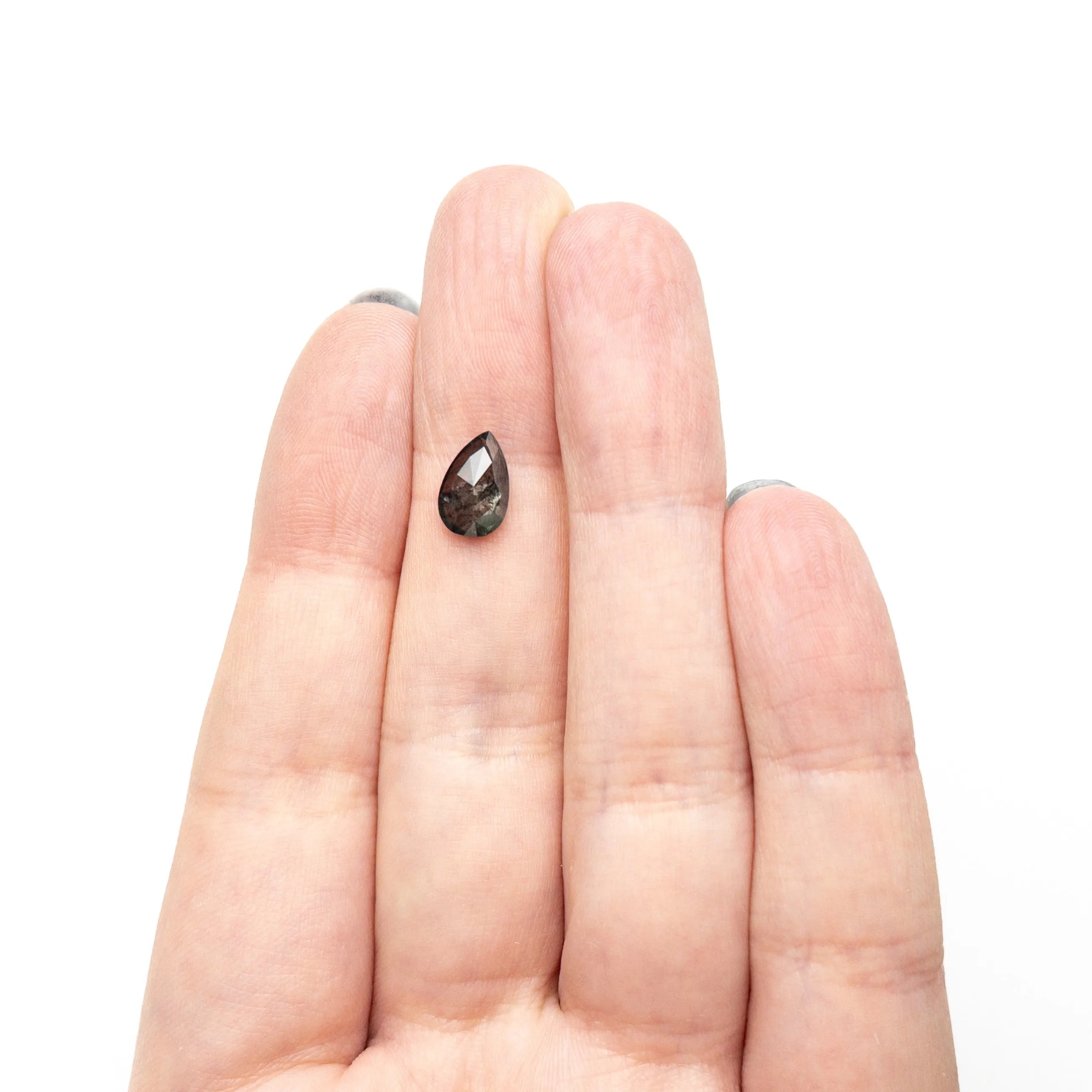 1.31ct 9.56x6.19x3.10mm Pear Rosecut 27542-11