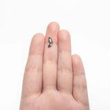 1.46ct 11.89x4.58x3.06mm Half Moon Rosecut 27545-04