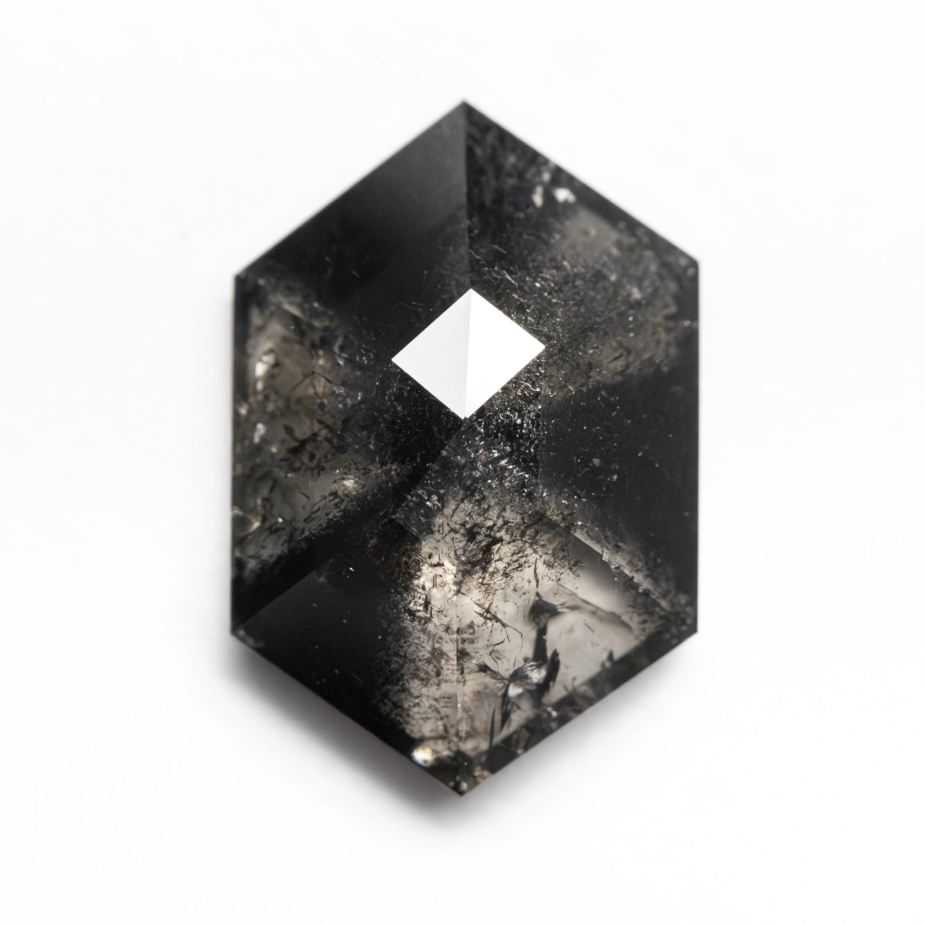 2.90ct 12.76x8.54x3.06mm Hexagon Rosecut 27548-03