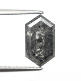 3.14ct 12.17x6.75x3.96mm Hexagon Rosecut 27549-04