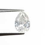 1.01ct 7.51x5.17x3.66mm Fancy White Pear Brilliant 27562-01