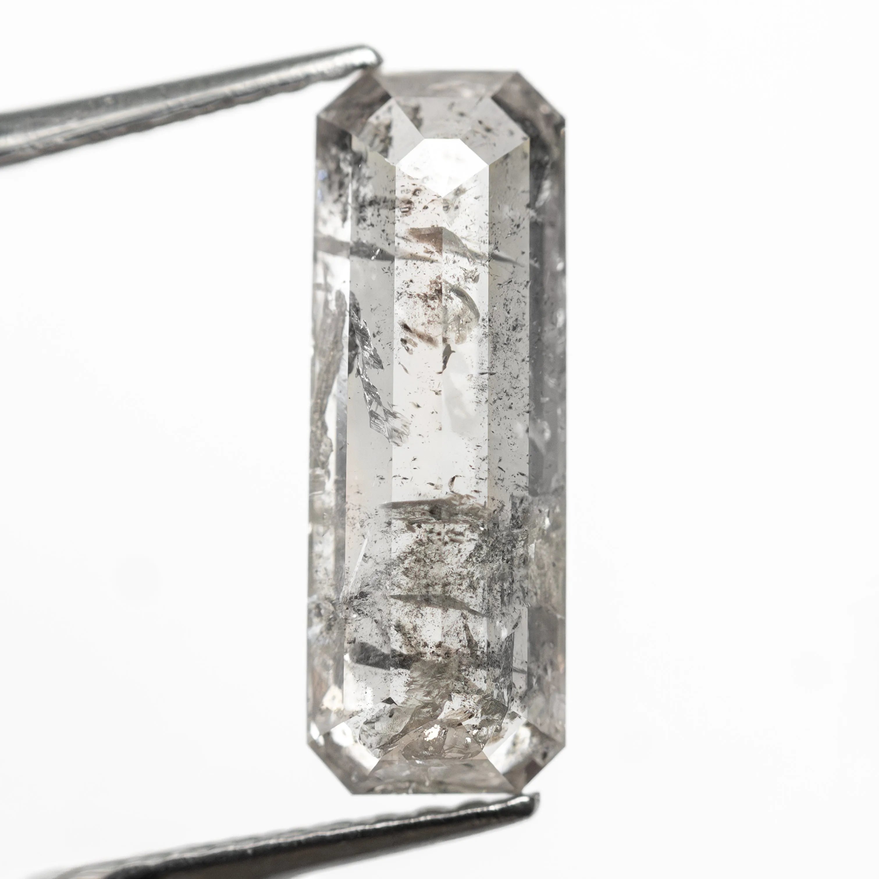 2.42ct 13.90x4.95x3.12mm Cut Corner Rectangle Rosecut 27563-01