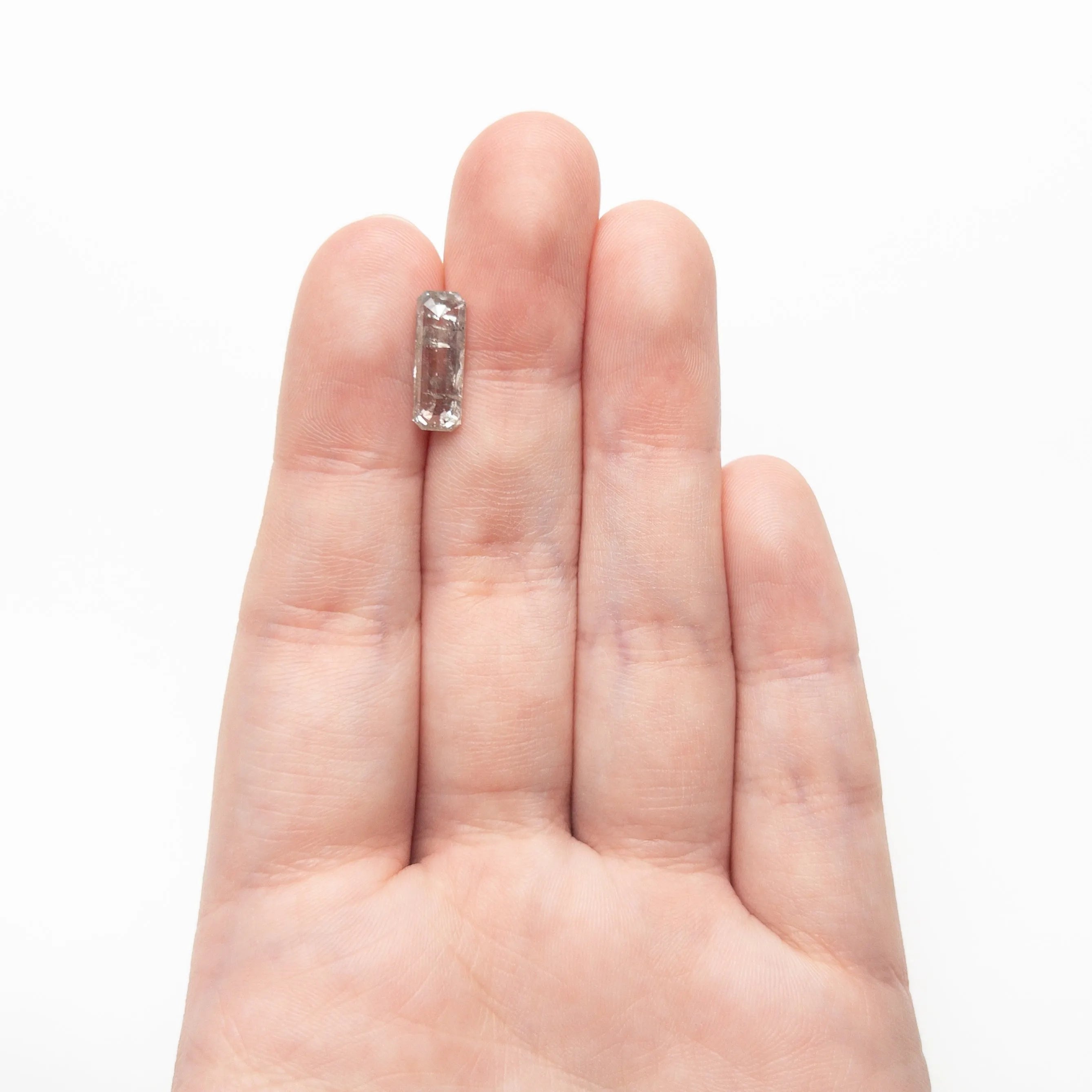 2.42ct 13.90x4.95x3.12mm Cut Corner Rectangle Rosecut 27563-01