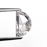 1.27ct 9.52x5.54x2.79mm Half Moon Rosecut 🇨🇦 27582-01