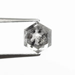 1.26ct 6.83x5.89x4.36mm Hexagon Rosecut 🇨🇦 27607-01