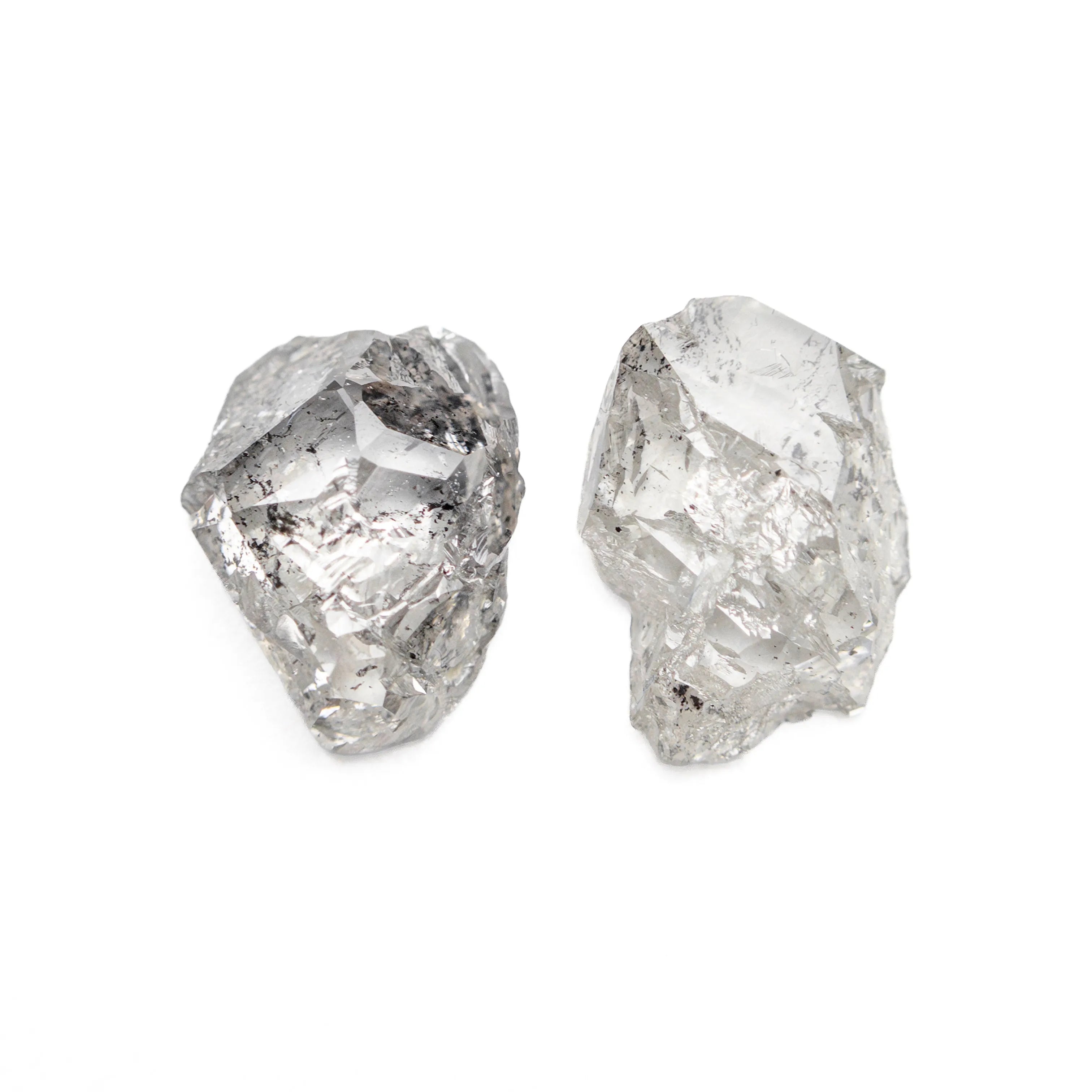 2.55cttw 2pc 7.93x6.39x3.01mm 8.60x6.19x2.94mm Polished Raw Diamond Matching Pair 🇨🇦 27698-01