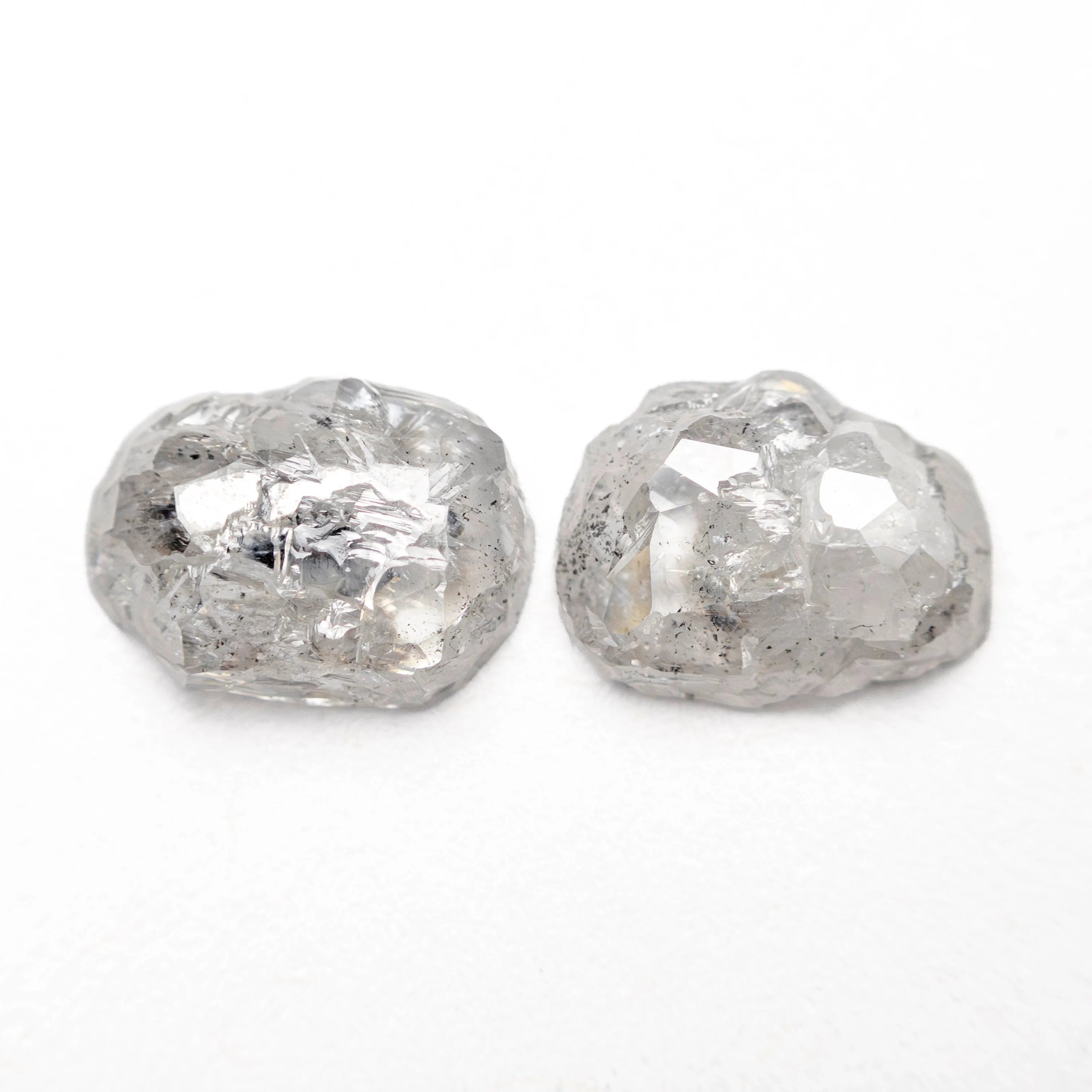 2.64cttw 2pc 8.43x6.30x2.70mm 8.28x6.45x2.69mm Polished Raw Diamond Matching Pair 🇨🇦 27704-01