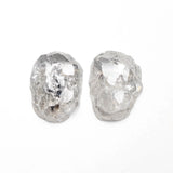 2.64cttw 2pc 8.43x6.30x2.70mm 8.28x6.45x2.69mm Polished Raw Diamond Matching Pair 🇨🇦 27704-01