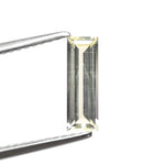 0.84ct 9.95x3.36x2.17mm Baguette Step Cut Sapphire 27719-01