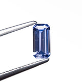 0.62ct 6.96x3.49x2.46mm Cut Corner Rectangle Step Cut Sapphire 27721-03
