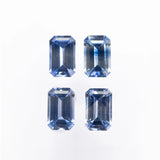 1.84cttw 4pc 5.5x3.5mm Cut Corner Rectangle Step Cut Sapphires 27723-01