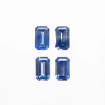 1.20cttw 4pc 5x3mm Cut Corner Rectangle Step Cut Sapphires 27729-01