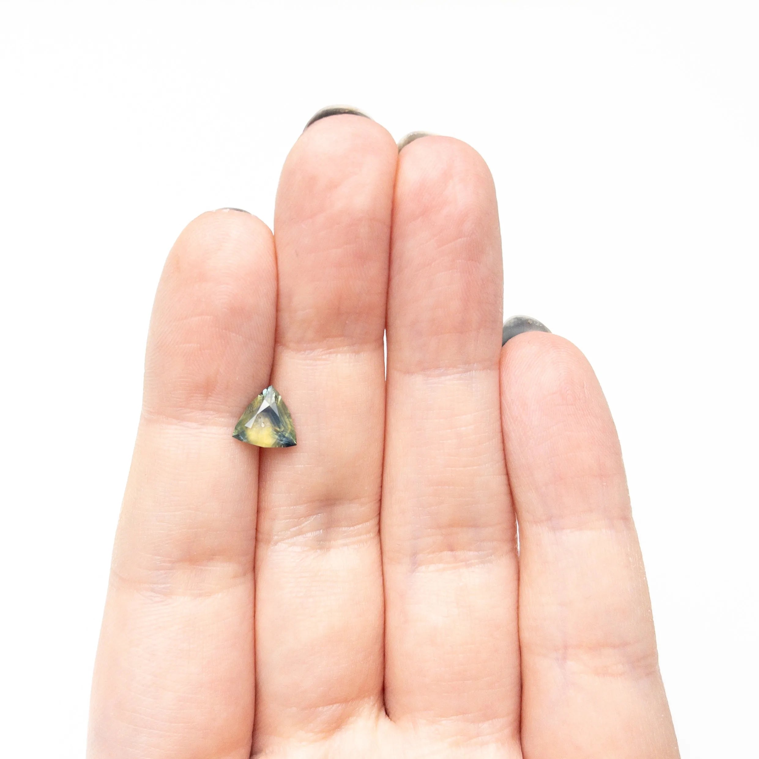 1.46ct 7.58x7.58x4.25mm Trillion Brilliant Sapphire 27736-01