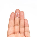 3.36ct 18.95c12.02x1.69mm Kite Portrait Cut Sapphire 27740-01