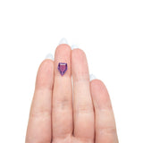 1.75ct 10.52x7.98x2.31mm Shield Portrait Cut Sapphire 27740-12