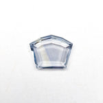 0.59ct 5.61x7.04x1.35mm Shield Portrait Cut Sapphire 27740-13