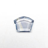 0.59ct 5.61x7.04x1.35mm Shield Portrait Cut Sapphire 27740-13