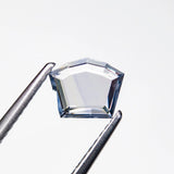 0.59ct 5.61x7.04x1.35mm Shield Portrait Cut Sapphire 27740-13