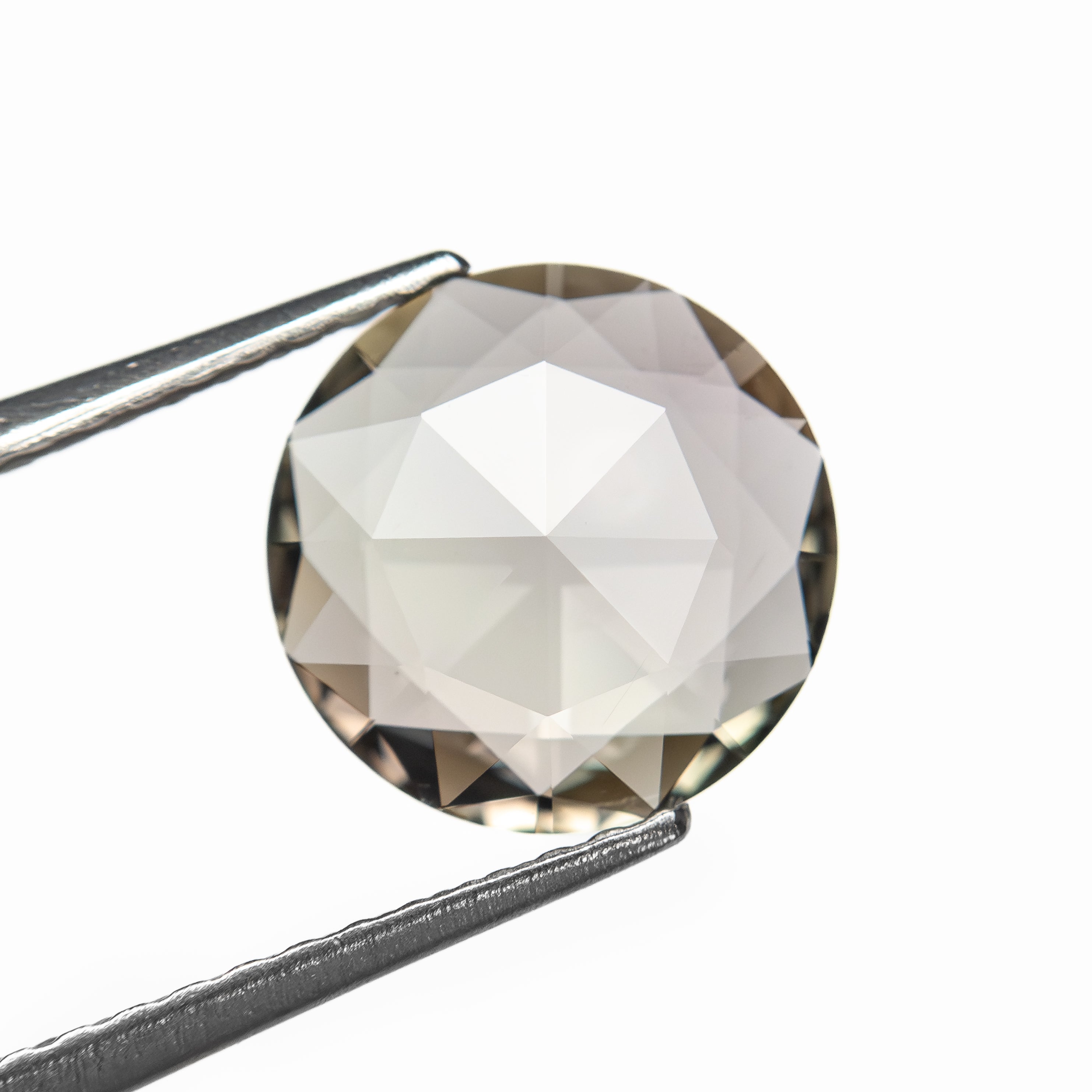 1.56ct 8.53x8.52x2.41mm Round Rosecut Sapphire 27744-03