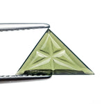 1.33ct 7.38x12.60x1.96mm Triangle Fantasy Cut Sapphire 27762-04