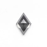 0.74ct 8.36x5.67x3.14mm Fancy Grey Lozenge Rosecut 27909-03