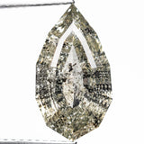 4.51ct 15.61x8.55x4.64mm Geo Pear Step Cut 27910-01