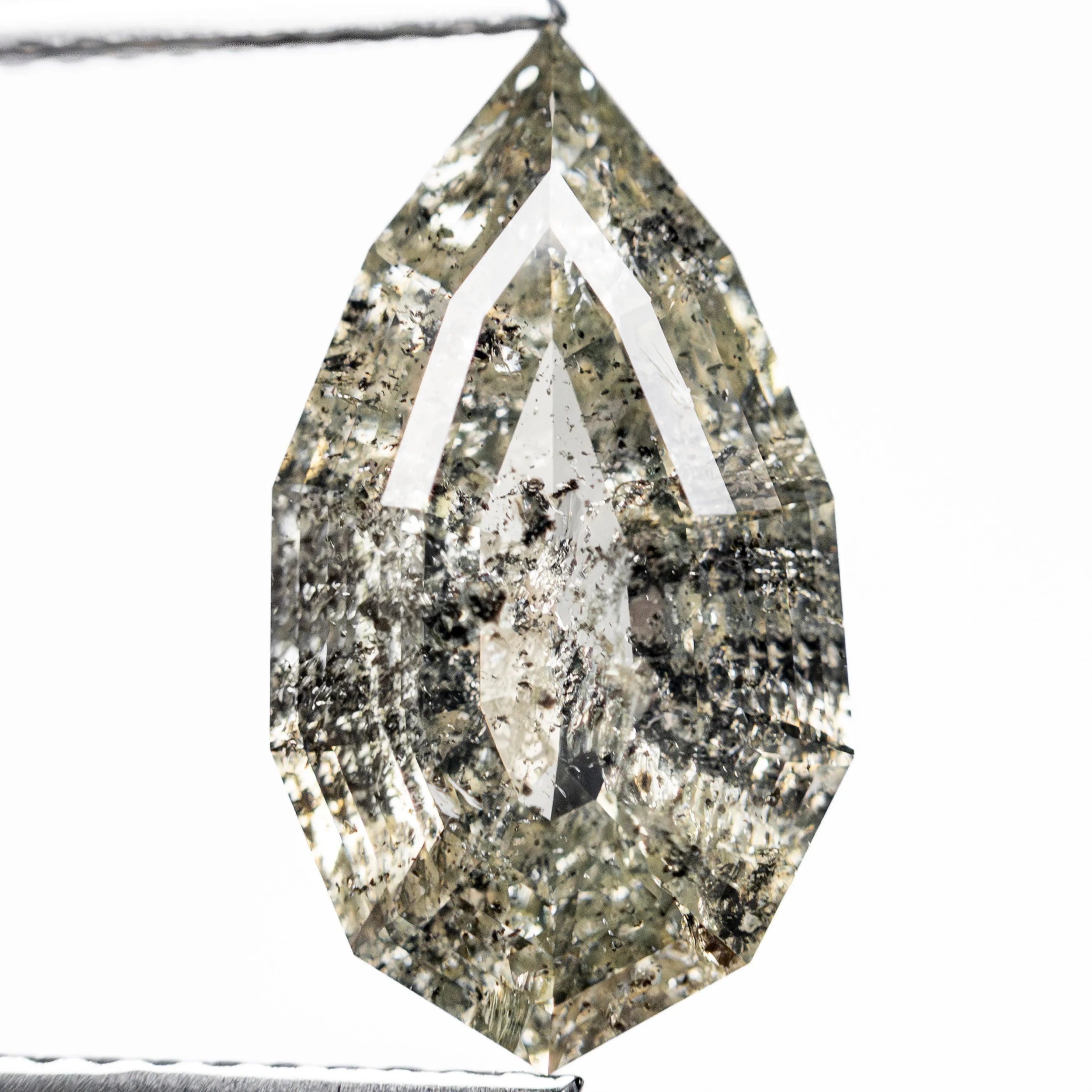 4.51ct 15.61x8.55x4.64mm Geo Pear Step Cut 27910-01